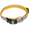Nobby STYLE obojek pro psa nylon oranžový XS-S 22-35cm