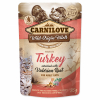 Carnilove Cat Pouch Turkey Enriched & Valerian kapsička pro kočky 85g