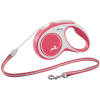 Flexi New Comfort S vodítko lanko 5m/12kg červená