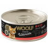 WOOLF Wildcat Ultimate konzerva Beef pate 85g