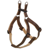 Nobby SOFT GRIP postroj nylon S-M 40-56cm / 15mm hnědá