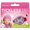 TICKLESS BABY Ultrazvukový odpuzovač klíšťat pro děti Růžová