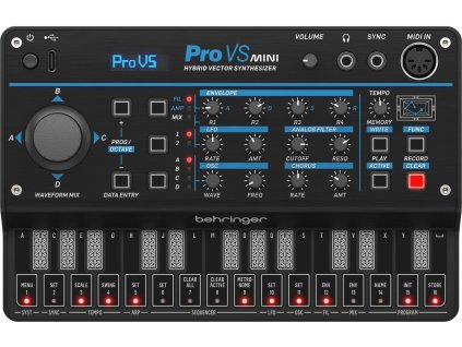 Behringer PRO-VS MINI - hybridní syntezátor