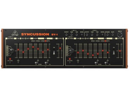 Behringer SYNCUSSION SY-1 - analogový syntezátor bicích nástrojů