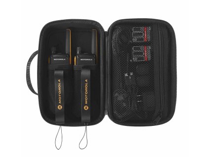 Motorola Talkabout T82 Extreme Twin Pack vysílačka 16 kanály/kanálů Černá, Oranžová