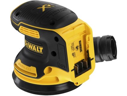 DeWALT DCW210NT-XJ přenosná bruska Excentrická bruska 12000 ot/min Černá, Žlutá