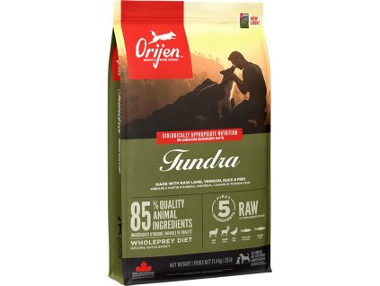Orijen Tundra 11,4 kg Dospělý jedinec Kuřecí maso, Na ryby, Turecko