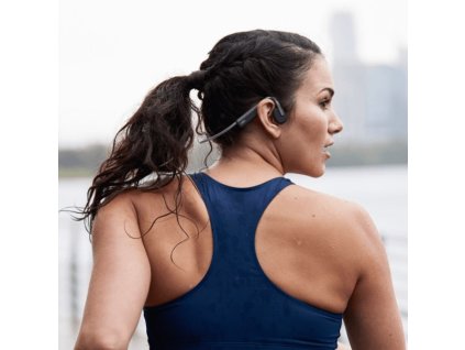 SHOKZ OpenMove Sluchátka Bezdrátový Šňůra kolem krku Sporty Bluetooth Šedá