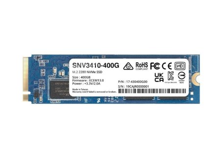 Synology SNV3410 400 GB M.2 PCI Express 3.0 NVMe