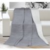 Deka Kira PLUS jednolůžko 150x200cm světle šedá/tmavě šedá