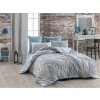 Povlečení francouzské bavlna 200x200,70x90 Atika blue