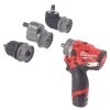 Aku příklepová vrtačka-šroubovák 12V, rychlovýměnné sklíčidlo - Milwaukee M12 FPDXKIT-202X