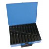 Kufr na spotřební materiál 330x230x50 mm, 20 přihrádek, plechový