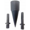 Štípací trn - kužel na dřevo 32x95 mm s adaptéry na vrtačku SDS+ a 1/2