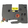 Allprint pro Brother TZE-631, TZ-631, 12mm x 8m, černý tisk / žlutý podklad
