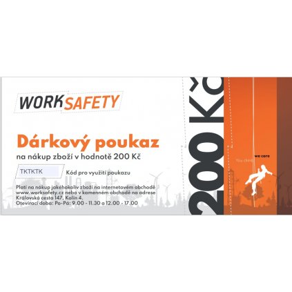 Darčekový poukaz - 200Kč