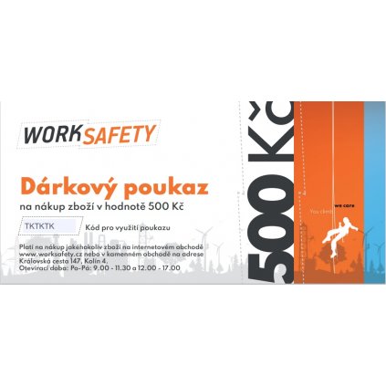 Darčekový poukaz - 500Kč
