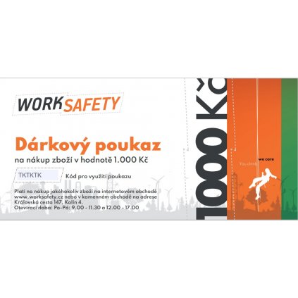Darčekový poukaz - 1000Kč