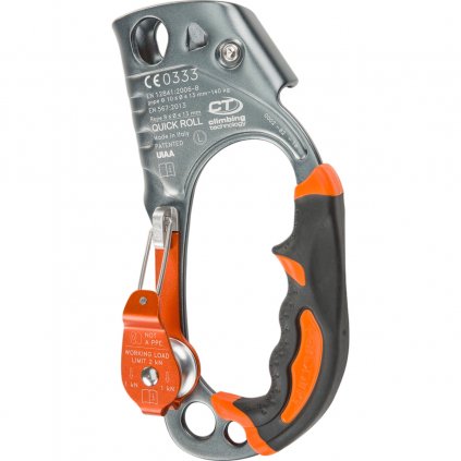 Climbing Technology ruční blokant s kladkou QUICK ROLL levý