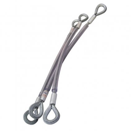 ISC ocelový lanyard WIRE ANCHOR STROP
