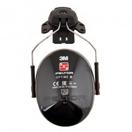 3M PELTOR chrániče sluchu s adaptérom H540P3E-413-SV