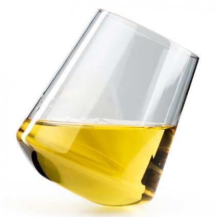 GSI nepřevrhnutelná plastová sklenička STEMLESS WINE GLASS