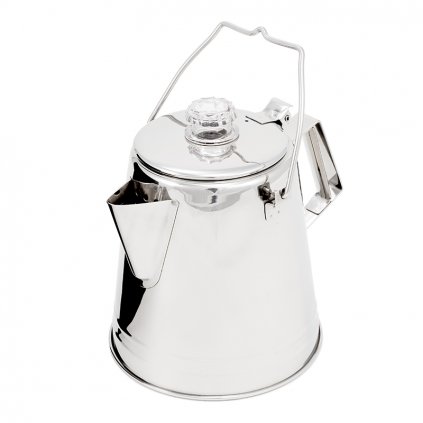 GSI OUTDOORS Glacier Stainless Handle Percolator