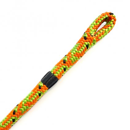 Marlow arboristické lano MAVERICK 11,5 mm s okem oranžová/zelená