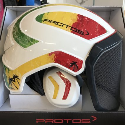 Protos Integral přilba FOREST bílá/Jamaica