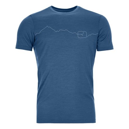 ORTOVOX triko 150 Cool Mountain T-shirt Men's Mountain Blue