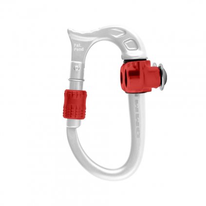 DMM materiálová karabína Micro Vault Lock Silver