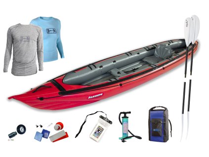 Gumotex aufblasbares Kajak Seawave SET - 1