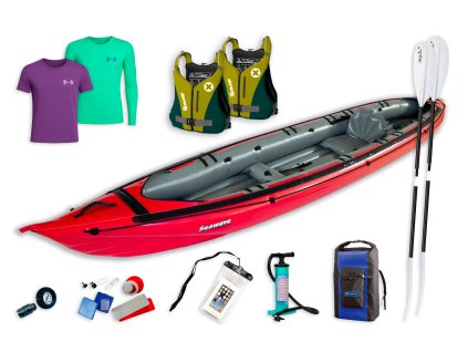Gumotex inflatable kayak Seawave SET - 2