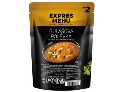 EXPRES MENU GULÁŠOVÁ POLÉVKA 2P