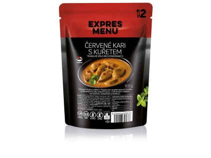 EXPRESS-MENÜ ROTES CURRY MIT HUHN