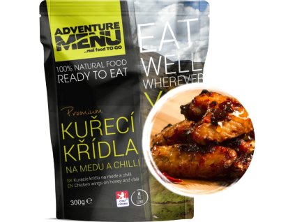 Menu przygodowe - Skrzydełka z kurczakiem z miodem i chili