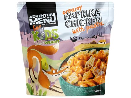 Menu przygodowe - Kurczak z papryką i makaronem