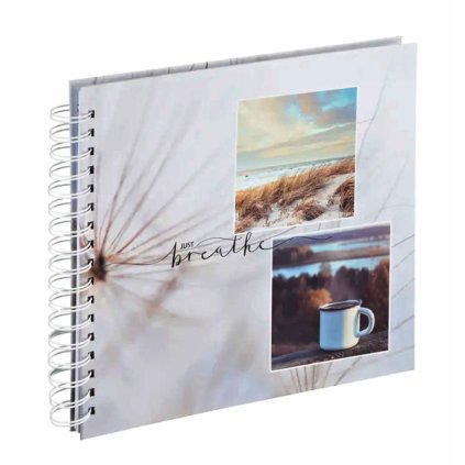 Scrapbook Fotoalbum na spirále pro tvořivou úpravu RELAX