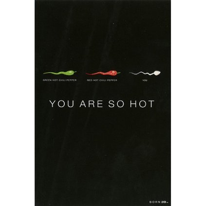 Vtipné blahopřání Born 2B - YOU ARE SO HOT