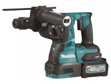 Makita Aku kladivo s výměnným sklíčidlem a AWS Li-ion XGT 40V/4,0Ah,Makpac - HR002GM202