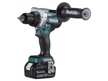 Makita Aku bezuhlíkový šroubovák Li-ion LXT 18V 5,0 Ah,Makpac - DDF486RTJ
