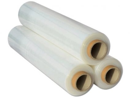 Ruční strečová fólie (průtažná, fixační fólie) šíře 500 x 23 my x 2,1 kg