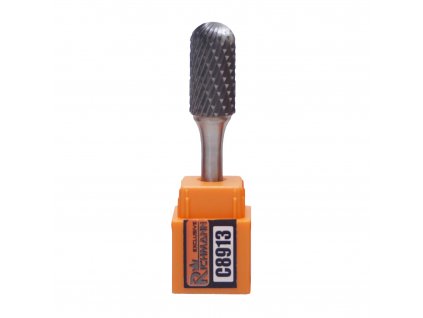 RICHMANN Kolíková fréza do kovu, stopka 6 mm | válcová kulatá 12x25 mm - PC8913
