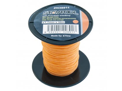 STAVTOOL Provázek | oranžový 50 m / 1 mm - ZN38910