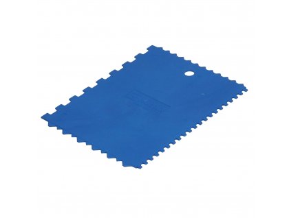 KUBALA Stěrka plastová zubová | 175x130 mm - Z0706