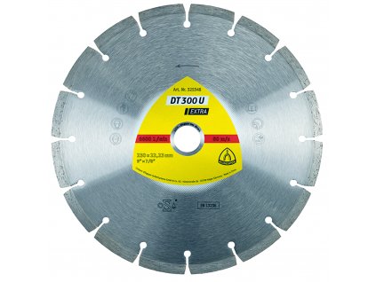 KLINGSPOR Kotouč diamantový segmentový DT300U | 115x7x1,6x22,2 mm - KLD325345