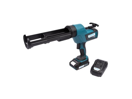 XTLINE Aku vytlačovací pistole 310 ml, 18 V + baterie 2.0 Ah + nabíječka 2.4 A - XT102815-1B2