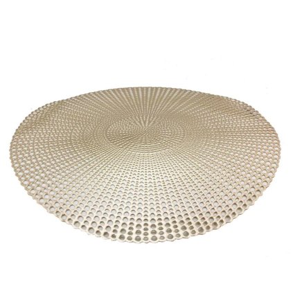 PROSTÍRÁNÍ KULATÉ PRŮM. 40 CM, ZLATO-ČERNÁ