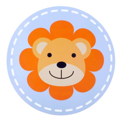 PROSTÍRÁNÍ DĚTSKÉ  KULATÉ 38 CM MEDVÍDEK PLAST