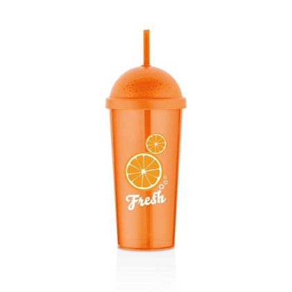 KELÍMEK S VÍČKEM A BRČKEM 700 ML, PLAST